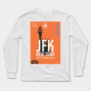 Airport New York JFK Long Sleeve T-Shirt